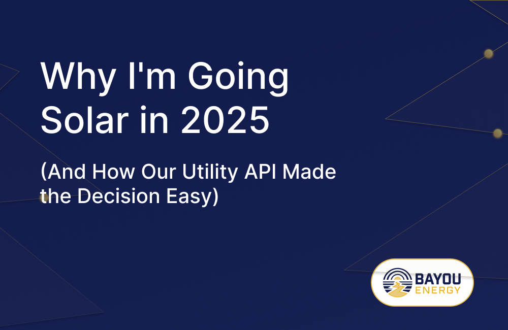 Why I’m Going Solar in 2025
